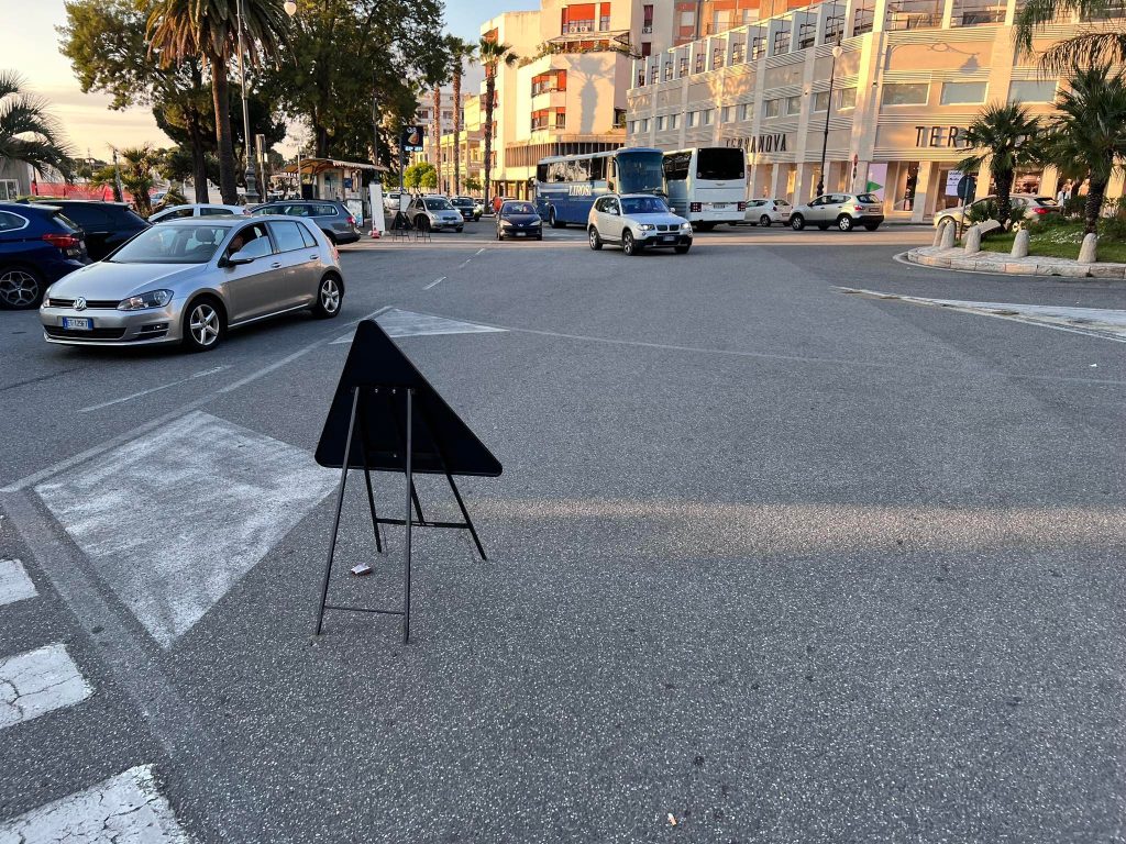 lavori lungomare asfalto