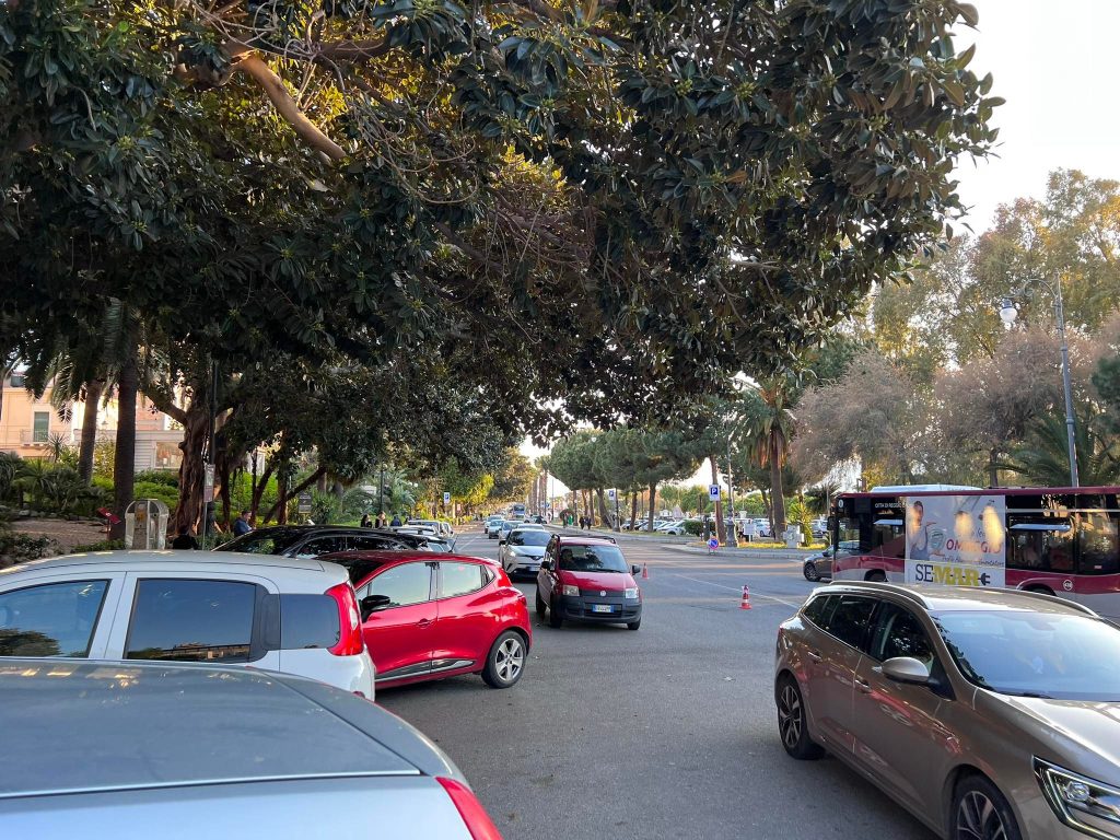 lavori lungomare asfalto