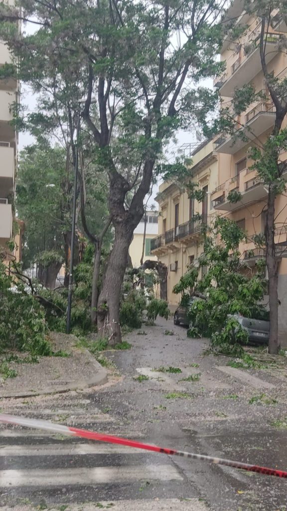 forte vento reggio calabria