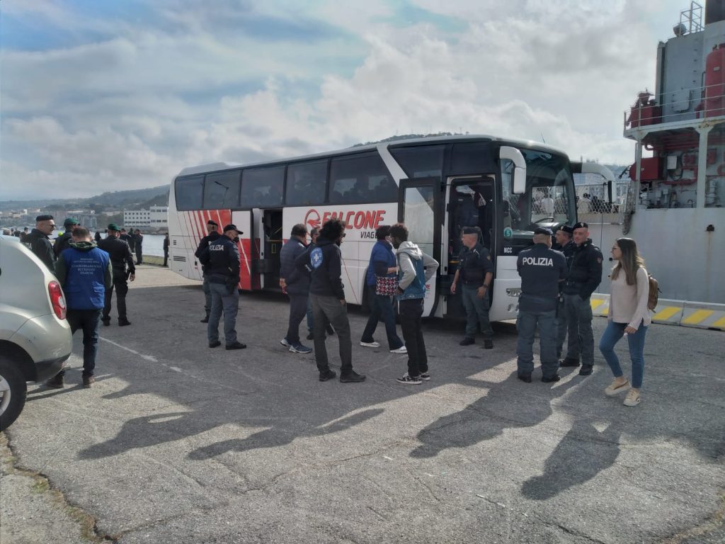 migranti reggio calabria