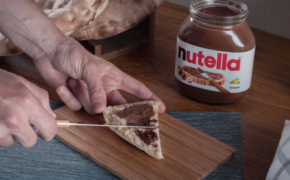 nutella e pitta calabrese