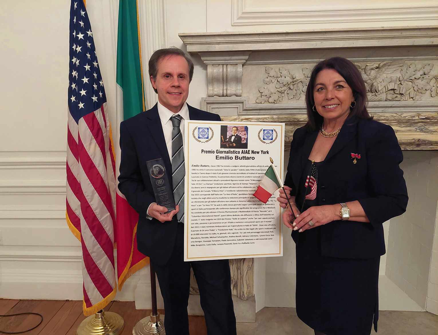 premiazione emilio buttaro