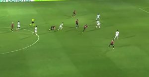 reggina ascoli azione gol canotto