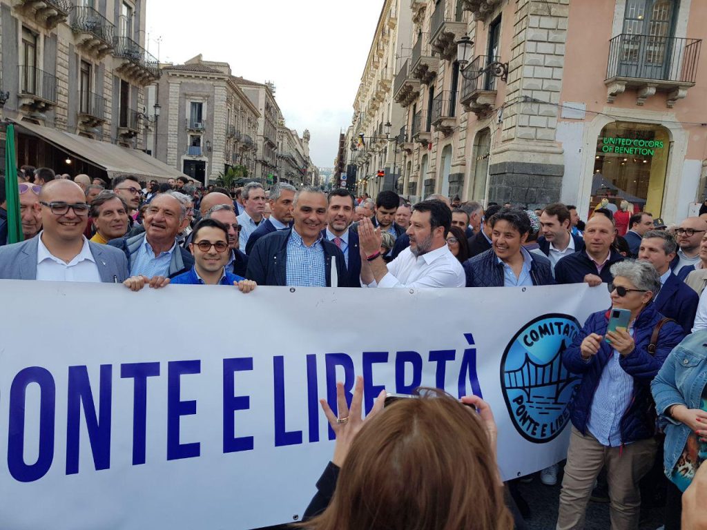 salvini catania ponte sullo stretto