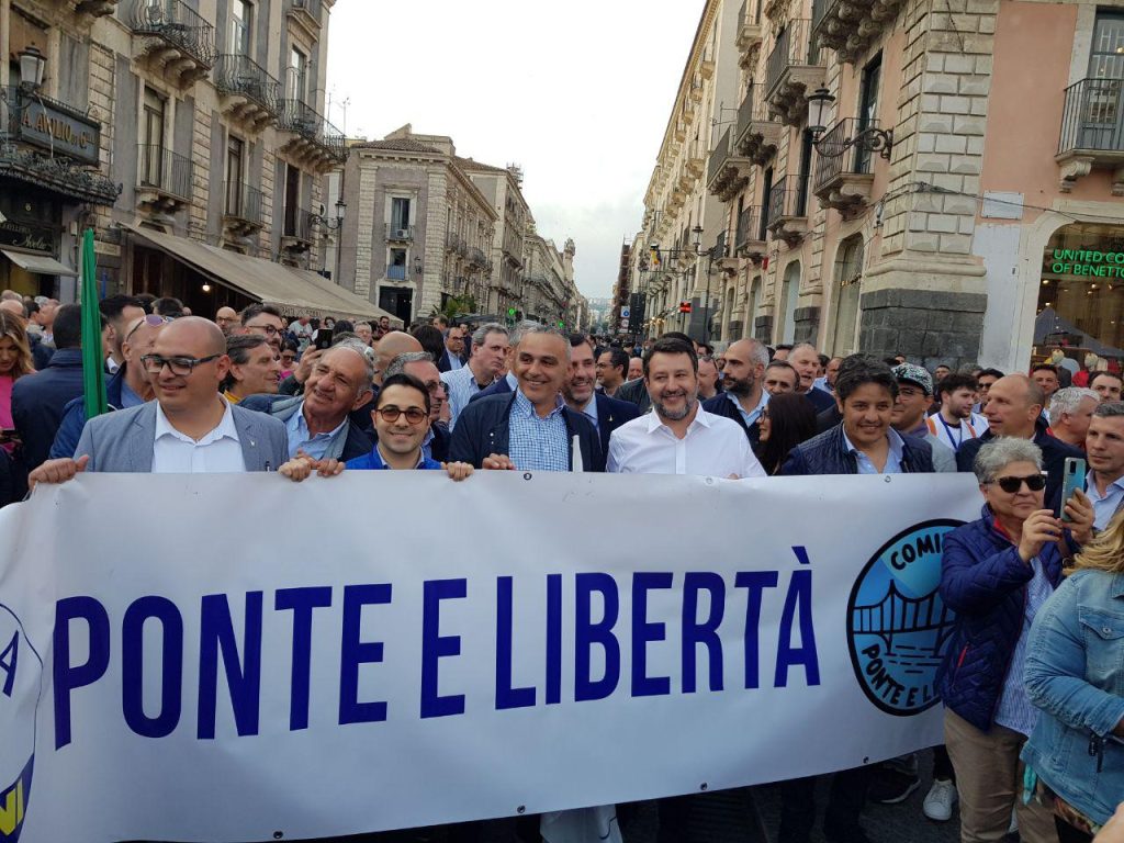 salvini catania ponte sullo stretto