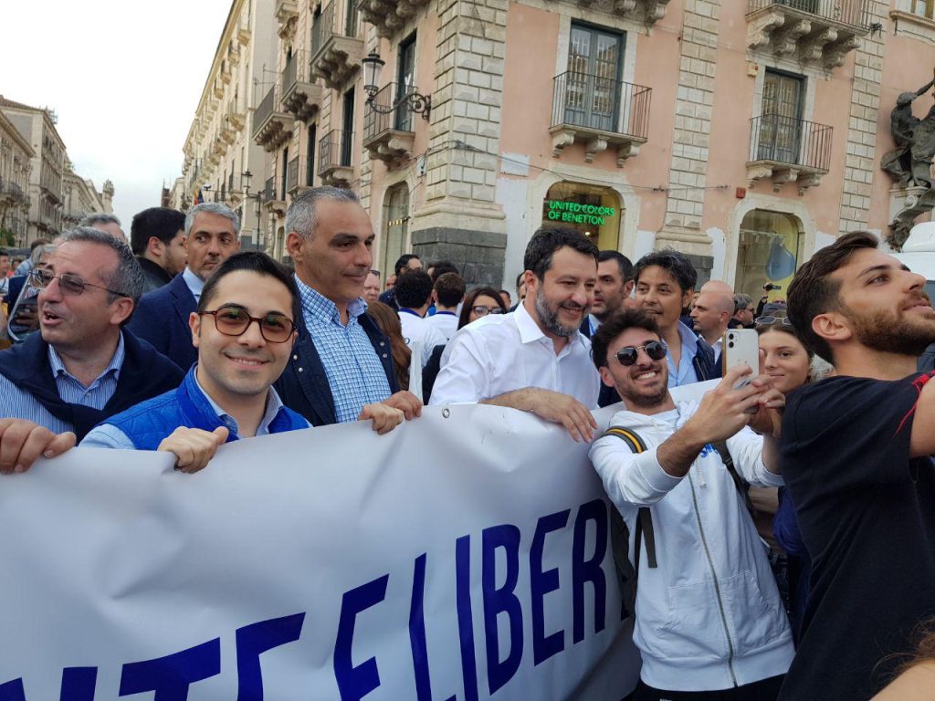 salvini catania ponte sullo stretto