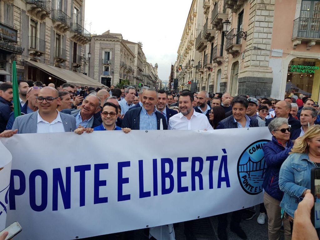 salvini catania ponte sullo stretto