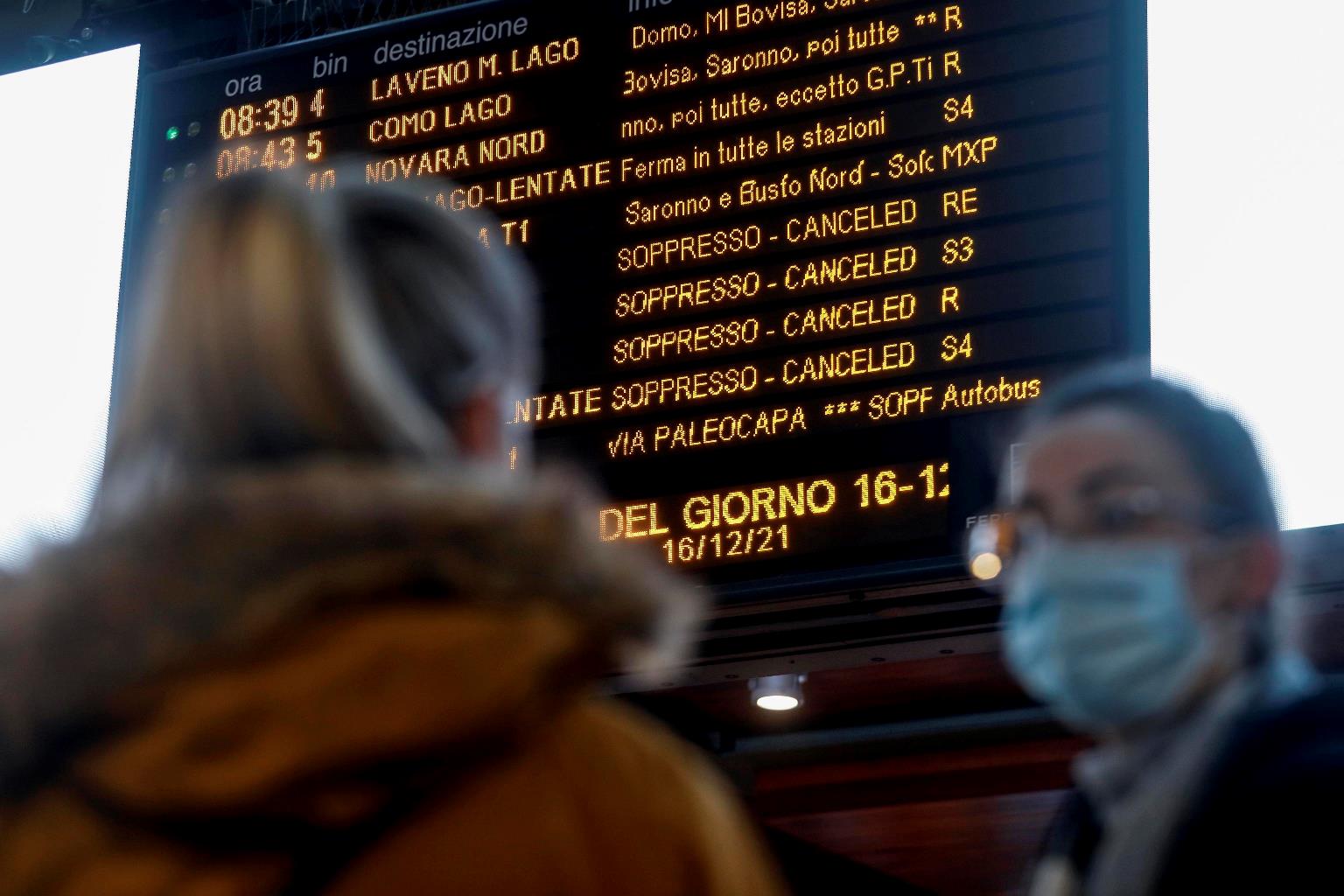 sciopero treni