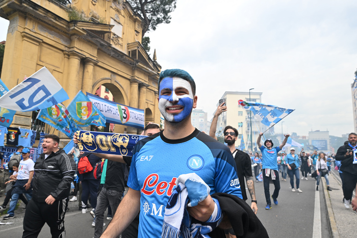 Scudetto Napoli festeggiamenti