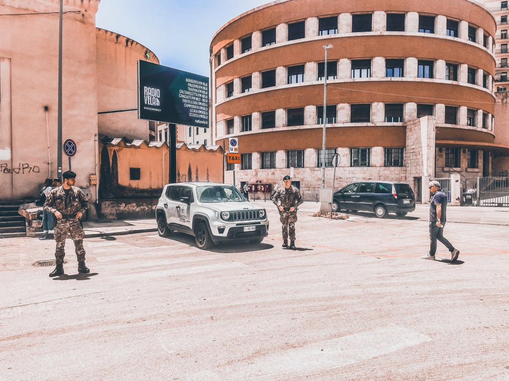 Pattuglia strade sicure agrigento