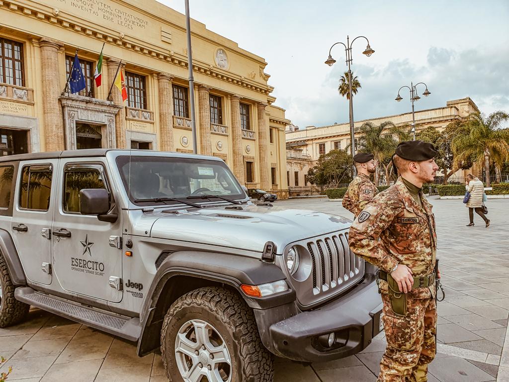 pattuglia strade sicure messina