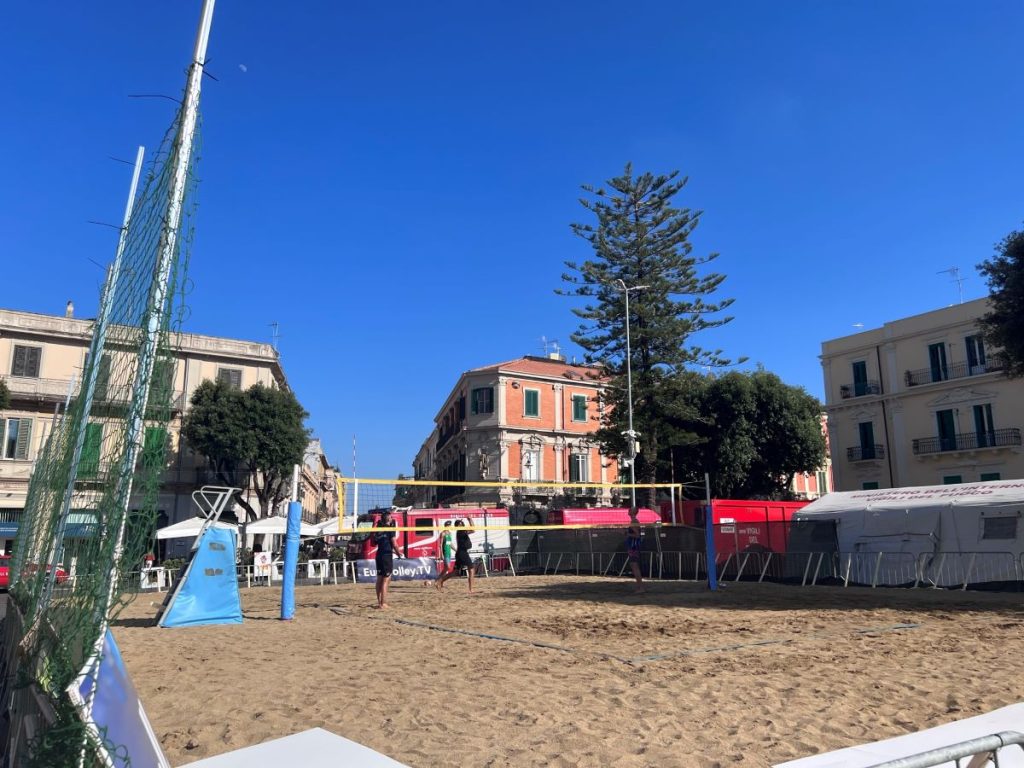 Beach volley duomo