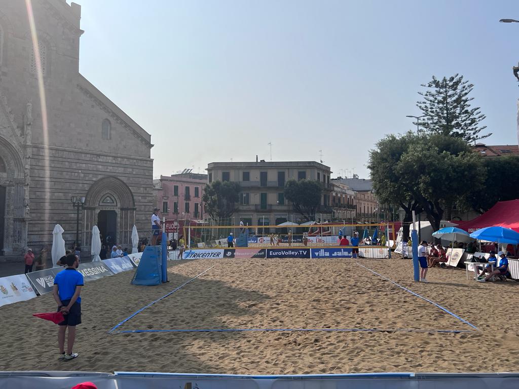 Beach volley duomo mess