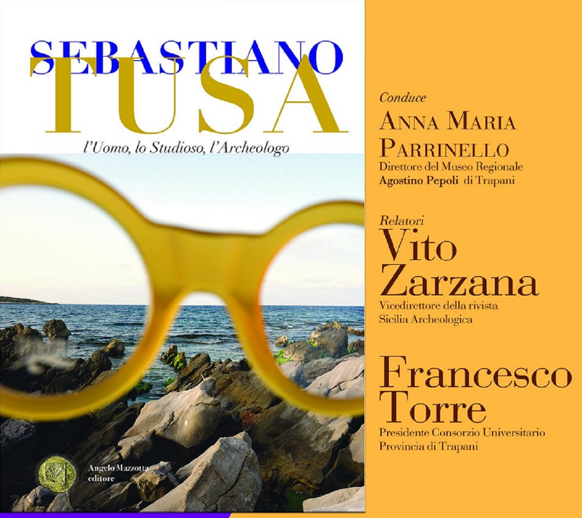 Trapani: al Museo Regionale la presentazione del libro su Sebastiano Tusa