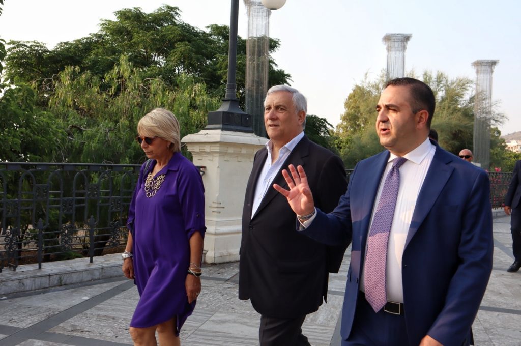 Tajani a Reggio Calabria