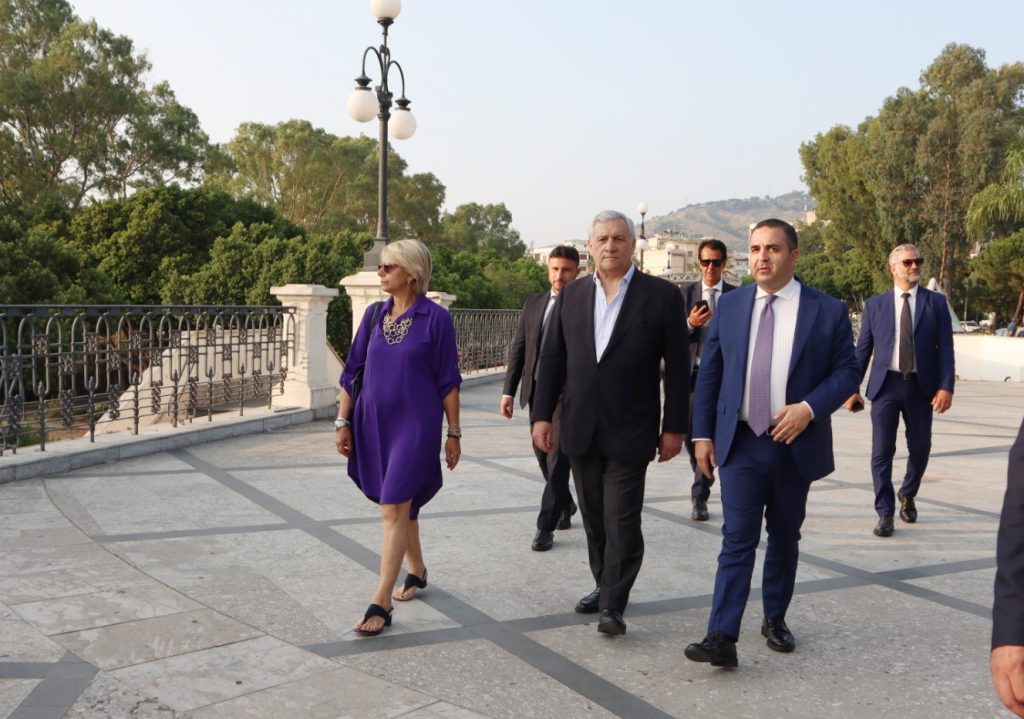 Tajani a Reggio Calabria
