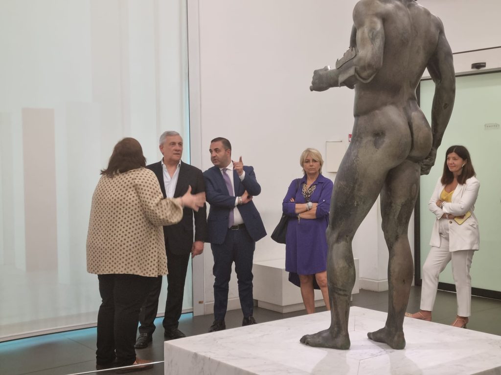 Tajani a Reggio Calabria