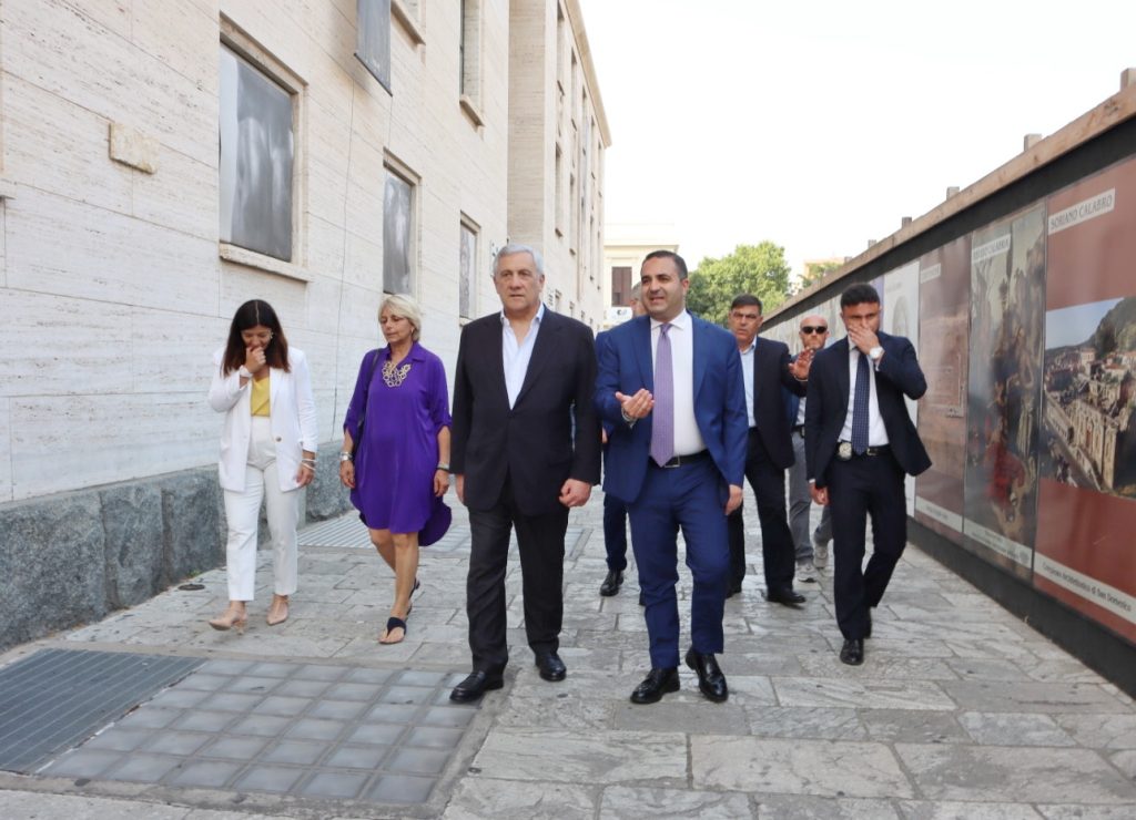 Tajani a Reggio Calabria