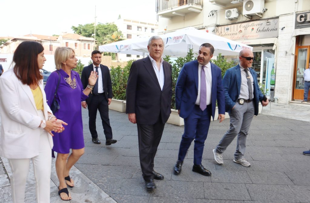 Tajani a Reggio Calabria