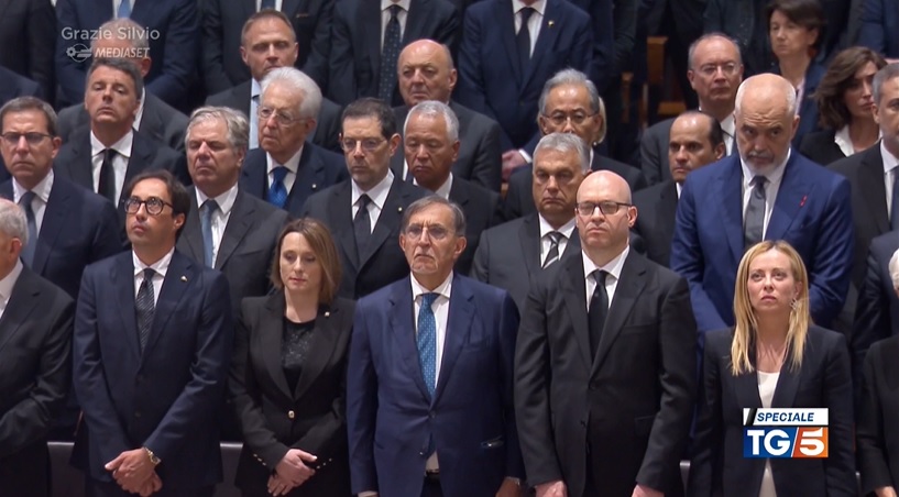 autorità funerali berlusconi