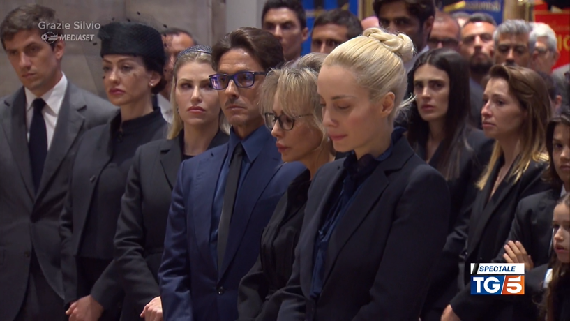 funerali berlusconi foto