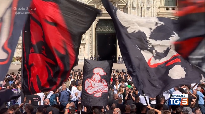 funerali berlusconi milan