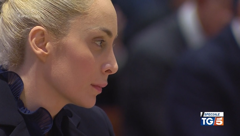 marta fascina funerali berlusconi