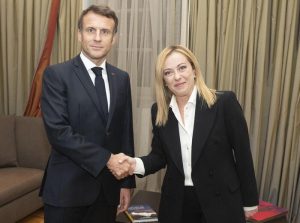 Incontro Meloni Macron