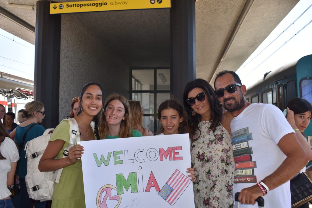 11 ragazzi americani a Reggio Calabria progetto Experiment ih British School