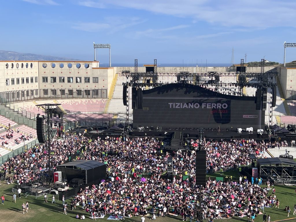 Tiziano ferro a messina