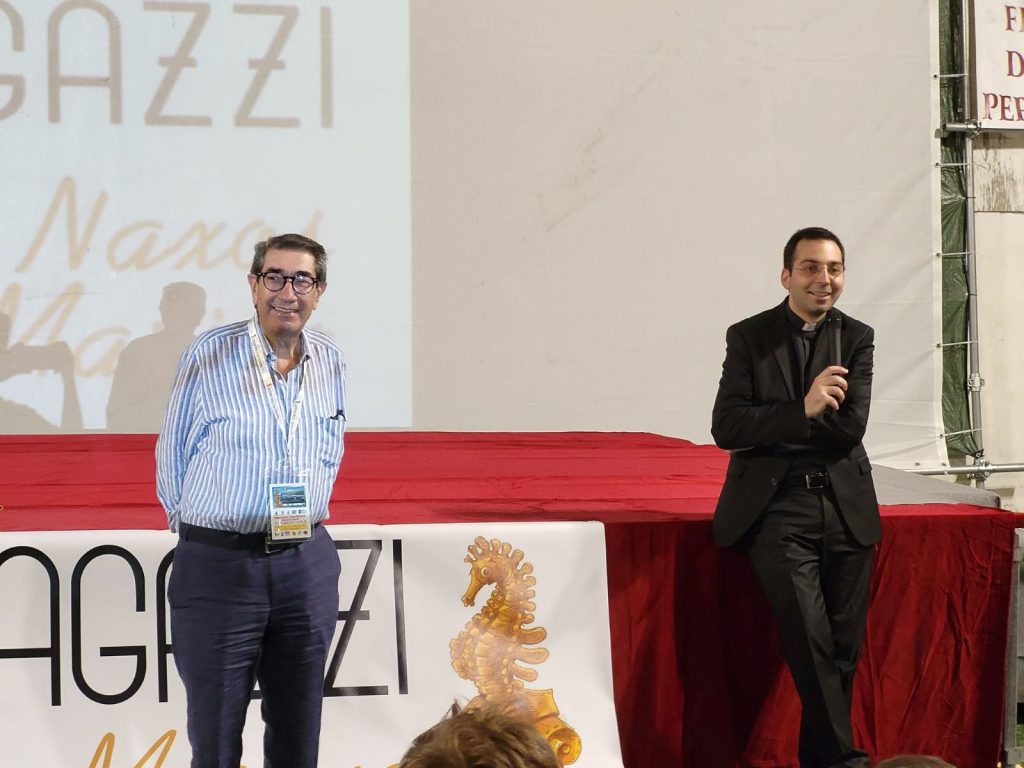 Ignazio Vasta e Padre Gianluca Monte