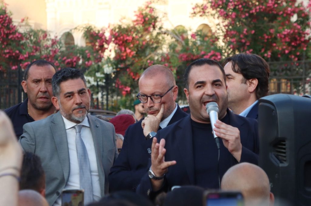 Manifestazione Tifosi Reggina Piazza Duomo