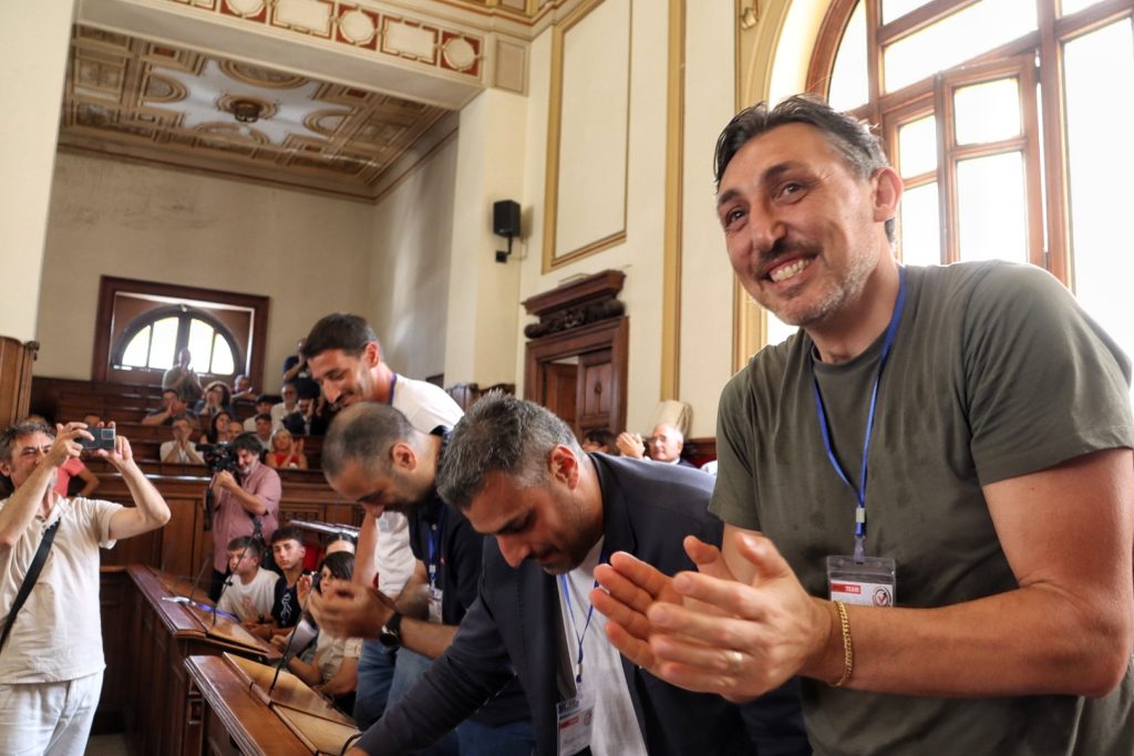 Manu Ginobili ritira il San Giorgio d'Oro a Reggio Calabria