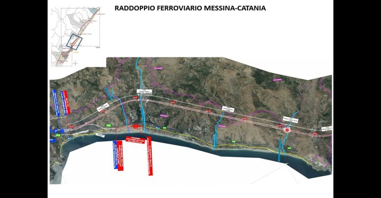 Raddoppio ferroviario Messina Catania