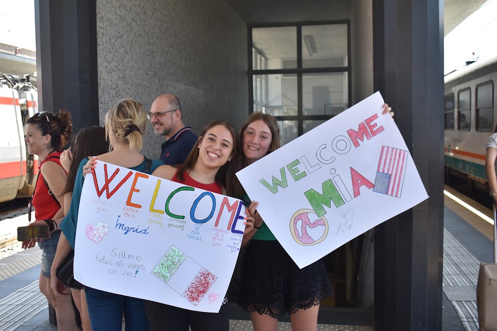 Ragazzi Americani a Reggio Calabria con British School