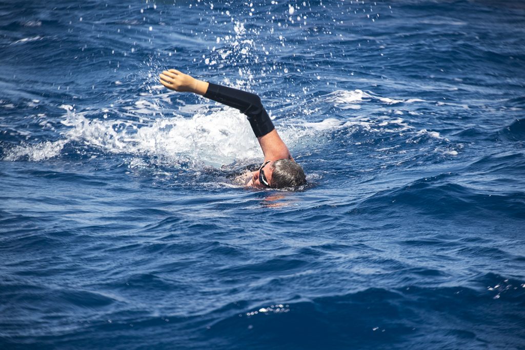 Stretto di messina a nuoto