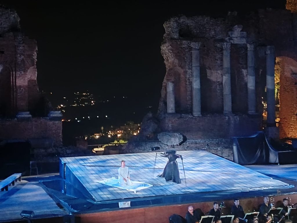 Teatro antico di Taormina Trittico di Puccini