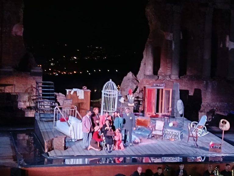 Teatro antico di Taormina Trittico di Puccini