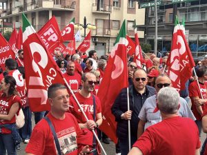 bandiere cgil calabria
