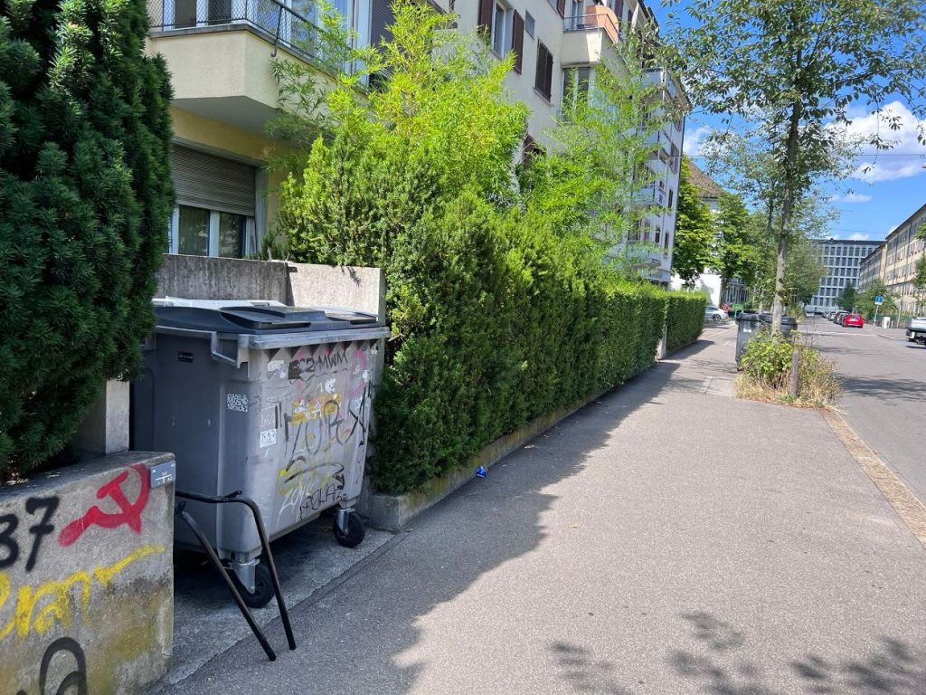 cassonetti spazzatura zurigo