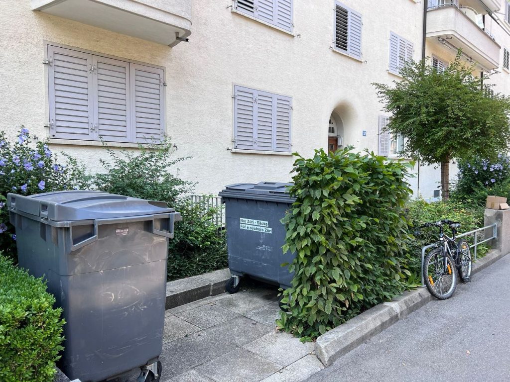 cassonetti spazzatura zurigo