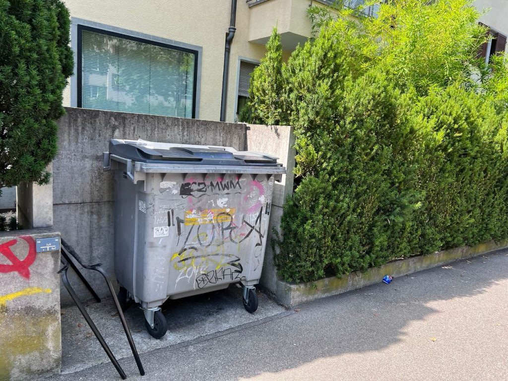 cassonetti spazzatura zurigo