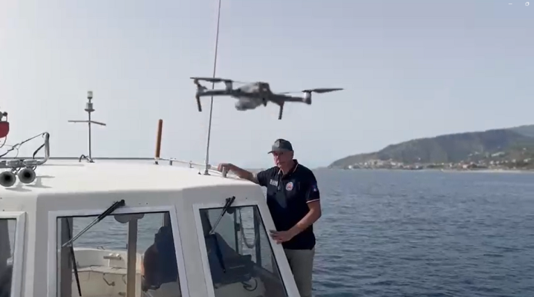 droni coste calabria