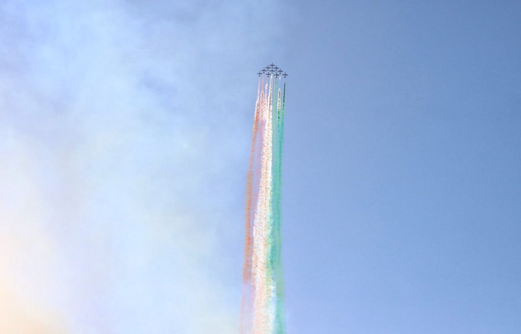 frecce tricolori lungomare Reggio 2023