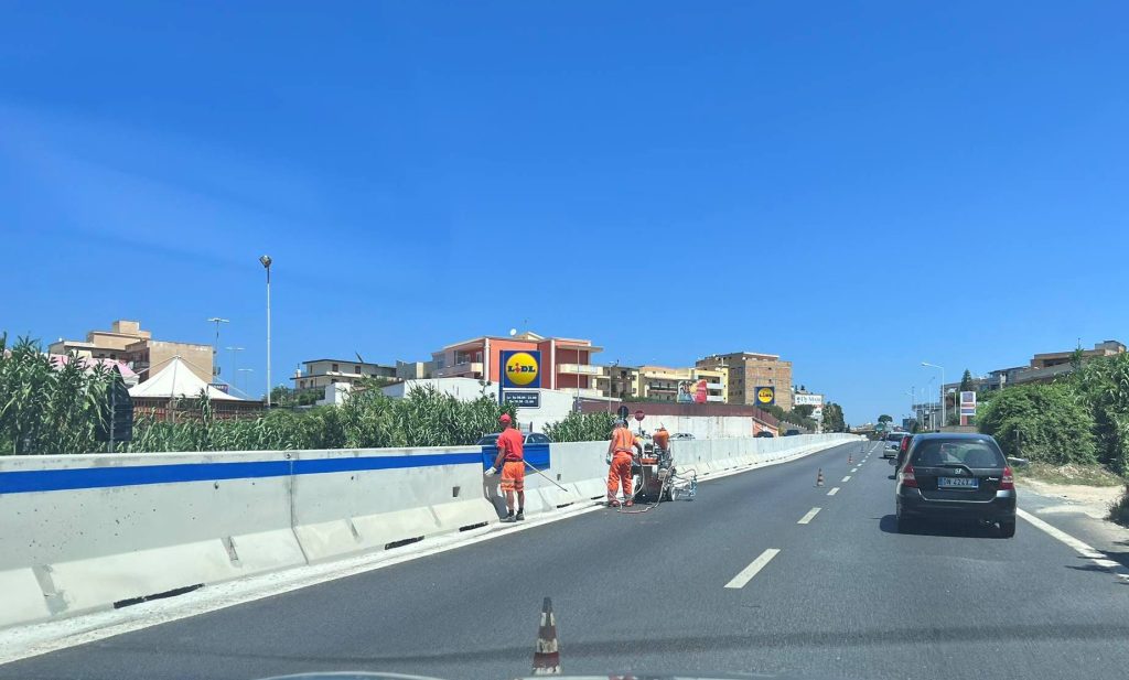 lavori raccordo autostradale