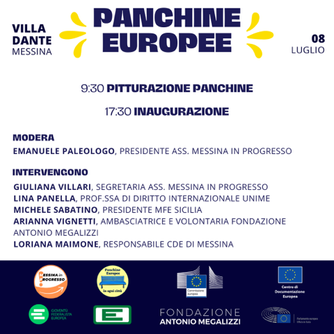 locandina panchine europee