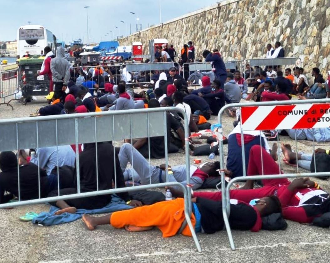 migranti reggio calabria