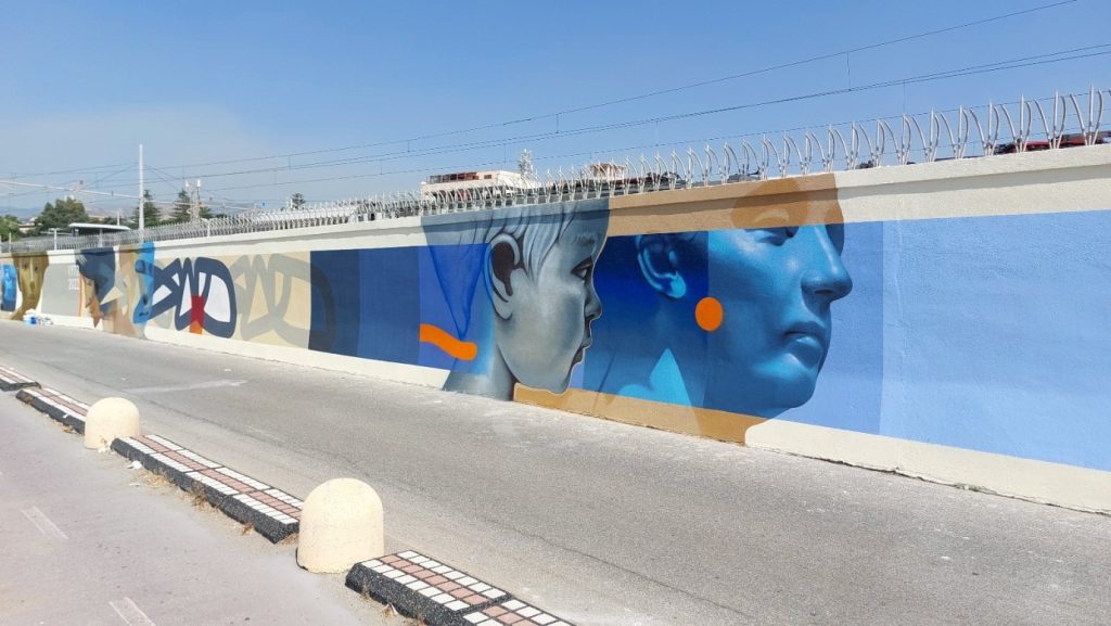 murales bronzi di riace tempietto reggio calabria