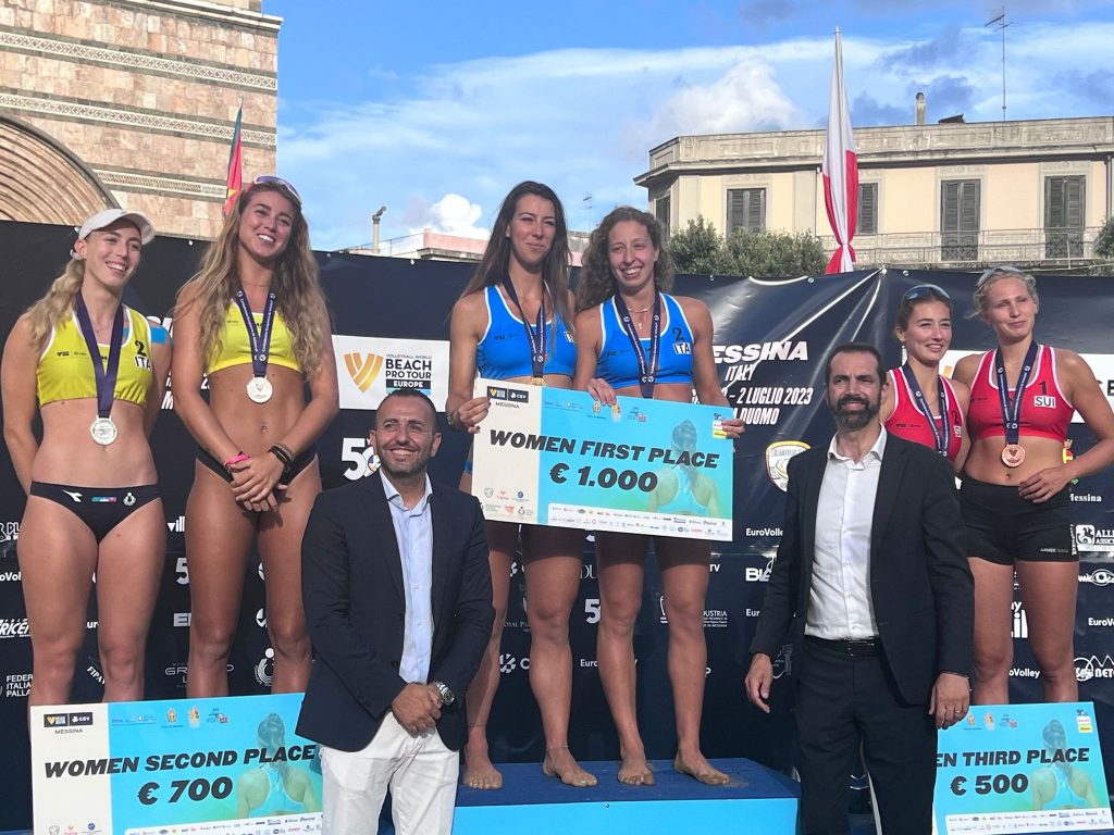 premiazione messina beach