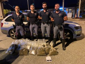 sequestro droga polizia stradale palmi